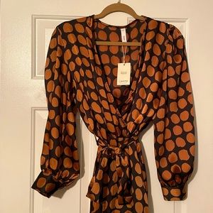 MANGO Wrap Dress